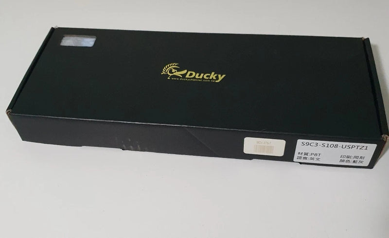 Ducky PBT Blank Keycaps  S9C3-S108-USPTZI US ANSI layout set Model