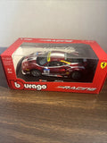 Bburago Ferrari 488 Challenge Racing 2017 1/24 Scale Diecast Metal Model Toy Car Model