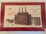 HO General Light & Power Plant Kit RARE! NIB NOS # 107 Model