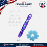 5D Diamond Art Painting Accessory Kit: Ergonomic Galaxy Purple Drill Pen Set Model