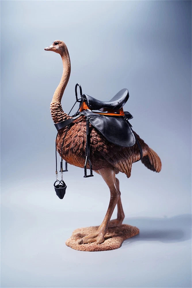 JXK 1/6 Ostrich Figure GK Animal Model Scene Decor Adult Gift Model