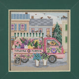 MILL HILL Buttons Beads Kit Counted Cross Stitch FLOWER TRUCK MH14-2614 Model