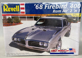 Revell 85-2342 1968 Pontiac Firebird 400 Ram Air 2-in-1 1:25 Model Kit Sealed Model