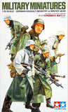 Tamiya 35256 1/35 Scale Model Kit WWII Winter German Army Assault Infantry Set Model