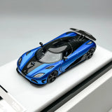 VBM 1/64 Scale Koenigsegg Agera HH Supercar Bule&Black Limited Resin Model Car Model