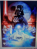5D DIY Diamond Art Painting, Embroidery Kit Craft Darth Vader Star Wars w/ship Model