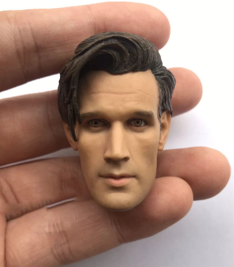 1/6 Scale Matt Smith Movie Actor Head Carving Sculpt Model Toys Model
