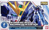 RG 1/144 Gundam Base Limited Wing Gundam Zero EW [Clear Color]  Gundam W kit Model