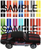 RACING STRIPES 1:64, 1:43, 1:32, 1:24 scale WATER-SLIDE DECALS HOT WHEELS models Model