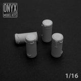 ONYX MODEL KITS | 1:16 | 1/16 | German Gas Mask containers (x4) | WW2 | Model