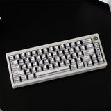 White Anime Style Cherry Profile Dye-subbed PBT Keycap Set - 151 Keys Model