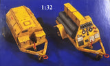 1/32 US Navy Carrier Utility & Nitrogen Carts Resin Model Kit Unpainted Model