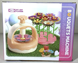 Fabric Flower Bouquets Machine DIY Craft Kit Girls Toy Gift Ages 4+ Izomila Model