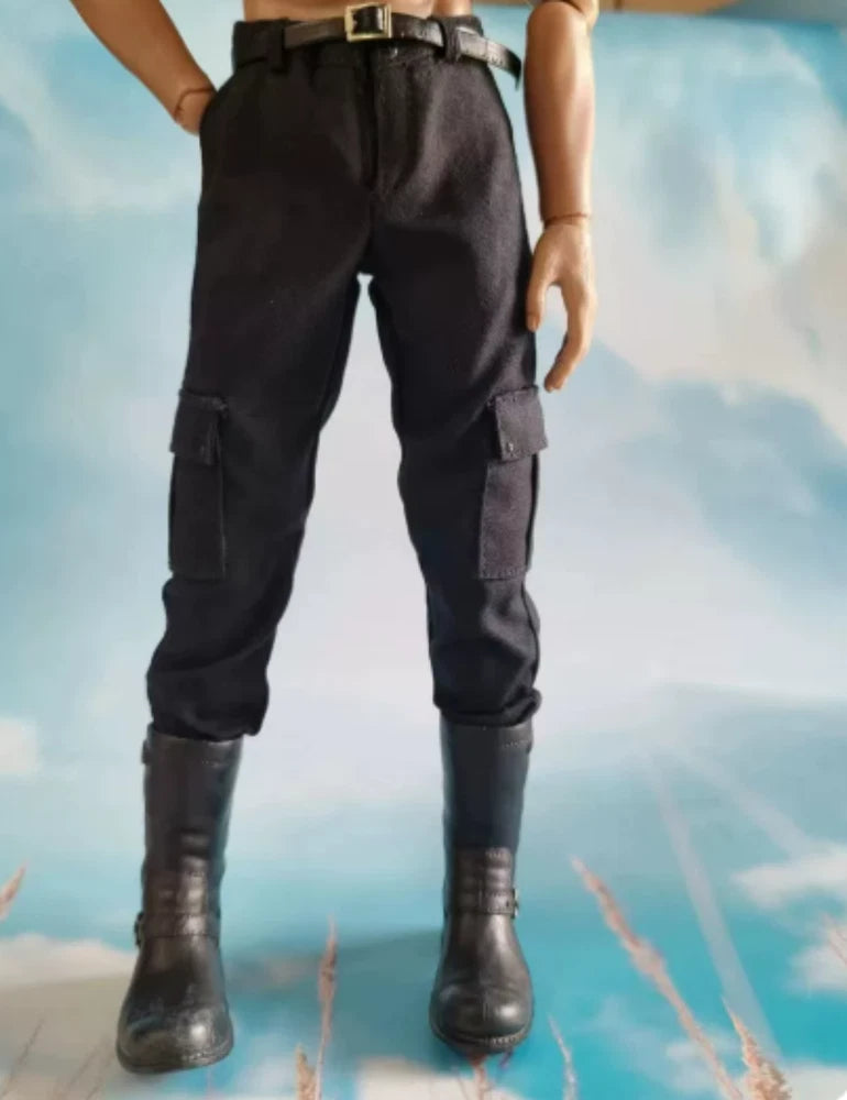1/6  combat  pants Work pants straight leg Model  For  figure body model toys Model