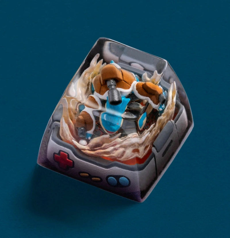 S-Craft MEGA BLASTOISE Artisan Pokemon Keycap (New In Box) Model