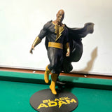 DC Comics Black Adam 1:16 Plastic Figurine Statue Display Base Black/Gold Model