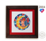 DIY Counted Cross Stitch Kit "Owl" Model