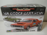 Revell '68 Dodge Dart Hemi 2-in-1 Car Model Kit 1:25 Scale (New-Open Box) Model