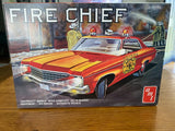 AMT Fire Chief Model 1:25 Scale Chevrolet Impala w/Complete "Go-to-Blazes" Equip Model