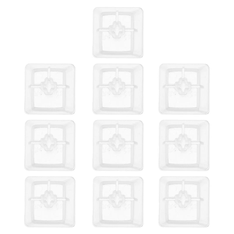 10PCS Convenient Transparent Keyboard Key Cover Protector Keycap for Home Model