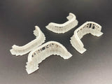 Chevy Silverado GMC Sierra K2500 4x4 Fender Flares for 1:25 AMT Model Kit Model