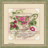 Riolis counted cross stitch Kit Raspberry Tea, DIY Model