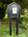 Photo 6x4 St.Margaret & St.Remigius Church Notice Board  c2014 Model