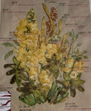 DIY 3D Ribbon Stitch Embellished Embroidery Kit - Flowers R018 Model