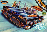 SKILL 2 MODEL KIT 1966 BATMOBILE W/CATWOMAN & PENGUIN 1/25 POLAR LIGHTS POL998 Model