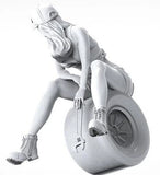 1/35 Resin Car Mechanic Female Worker Unpainted Unbuild BL822 Model