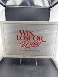 Win Lose or Draw Board Game Party Edition 1988 Vintage Picture Charades Model
