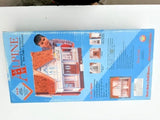 Vintage DURA-CRAFT ALPINE Mansions Miniature Wood Dollhouse Open Box Model