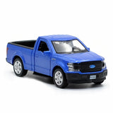 1:36 Ford F150 Pickup Truck Model Car Alloy Diecast Toy Vehicle Kids Gift Blue Model