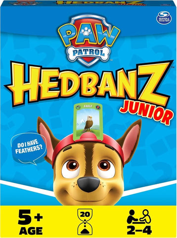 Spin Master Games, Hedbanz Junior PAW Patrol, Picture Guessing Board Game, PAW P Model