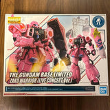 Bandai MG 1/100 Zaku Warrior Live Concert Ver Gundam Base Limited Model Kit Model