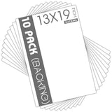 Mat Board Center, White Backing Boards - Full Sheet - for Art, Prints, Photos... Model
