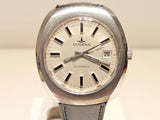 VINTAGE ELEGANT 37mm ST.STEEL MECHANICAL SWISS MEN'S AUTOMATIC WATCH "DUGENA" Model
