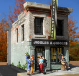 Downtown Deco N Scale New Building Structure Kit Jiggle Giggles Great Brick! Model