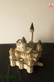 ZHL Fairy tale castle black  model kits diy products Model