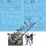for RG 1/144 Perfect Strike DL Model WaterSlide Decal Sticker GAT-X105+AQM/E-YM1 Model