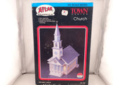 READ Atlas HO Scale 606 Town Series - Church Building Kit OPEN BOX Train Layout Model