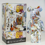 Bearbrick 400% Basquiat 4th Generation 11 Inch Height Collectible Gift Figurine Model