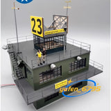 New 1:72 Us Air Force Airfield Control Tower Led Lighting Building Model Gifts Model