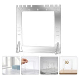Acrylic Jewelry Photo Props Board Reusable Transparent Display for Studio Use Model