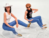 KK 1/18 Thelma & Louise Polyresin figure model display for Diecast Cars Model