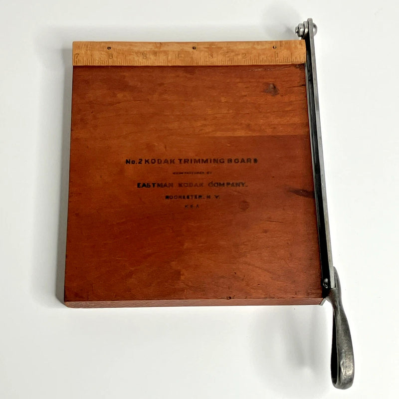 Vintage Kodak No. 2 Trimming Board 7" Photo Cutter Eastman Kodak Rochester NY Model