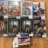 9 Plastic Figure Model Kits Master Box Hasegawa 1/24 Scale Girls Heist Truckers Model