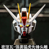 1/100 Strike Tiger Vanguard Head Sculpt Pre-painted Resin GK Model Kit Parts Model