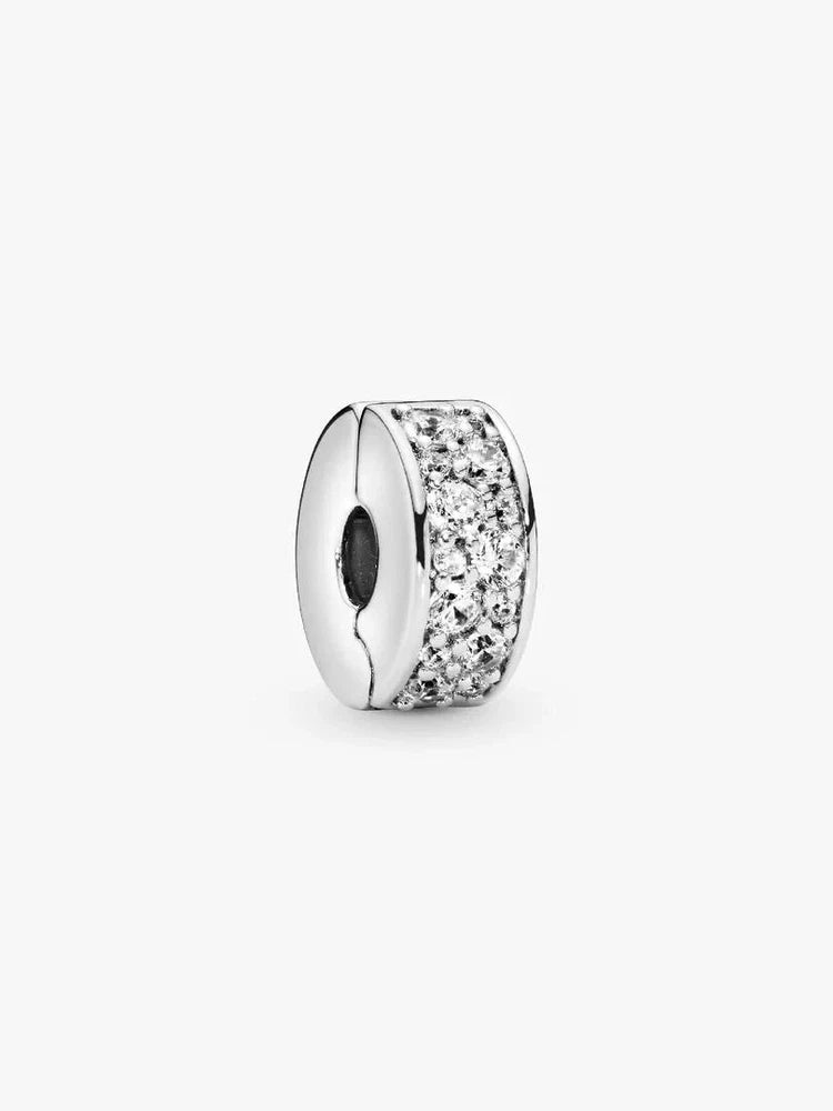 Pandora Shining Elegance Clear Pav¨¦ Clip Charm - 791817CZ Charms