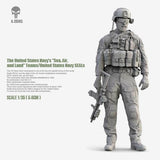 1/35 resin figures model US Navy Seals unassembled unpainted Model